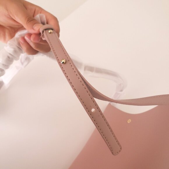 Samara Anthropologie Vegan Leather Pink Small Crossbody Shoulder Bag - Picture 9 of 15